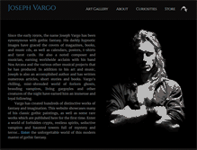 Tablet Screenshot of josephvargo.com